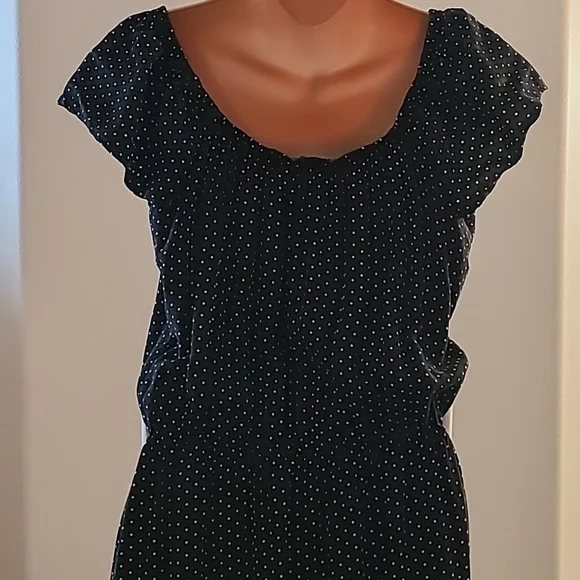 Justify black polka dot Dress size medium - Picture 5 of 7